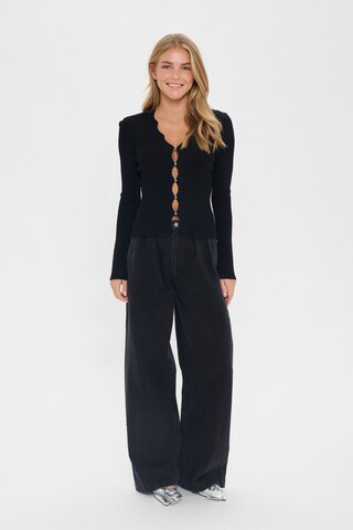 SAINT TROPEZ Cardigan 'SZNori' i sort