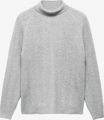 MANGO MAN Pullover 'Marias' i grå: forside