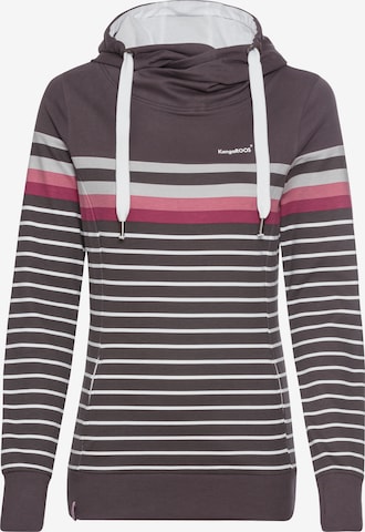 KangaROOS Sweatshirt in Brown: front