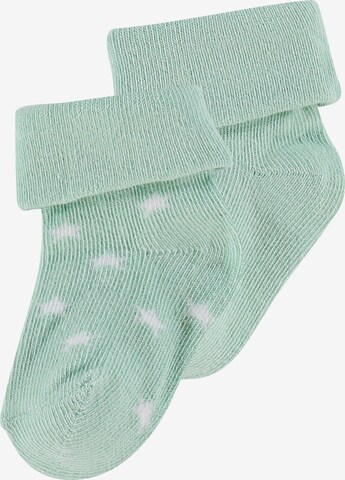 Chaussettes 'Levi' Noppies en vert : devant