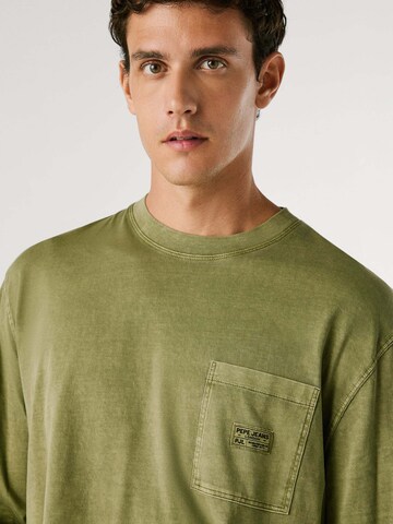 Pepe Jeans Shirt 'Thor' in Green