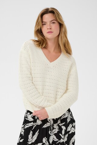 Kaffe Sweater 'Kametta' in White
