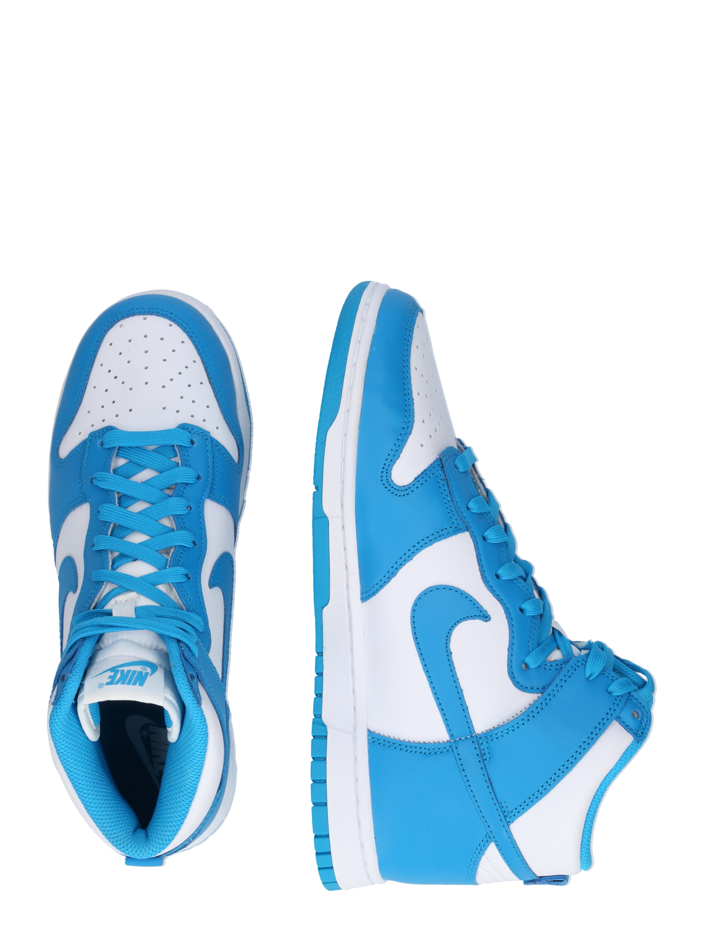 zils Nike Sportswear Augstie brīvā laika apavi 'Dunk Retro'