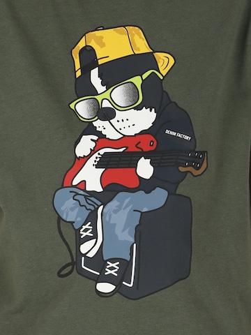 Denim Factory - Camiseta 'San Diego' en verde