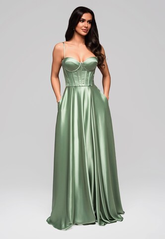 Ombre Evening dress in Green
