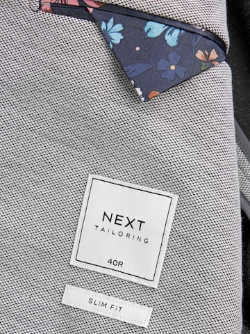 Next Slim Fit Sakko in Grau