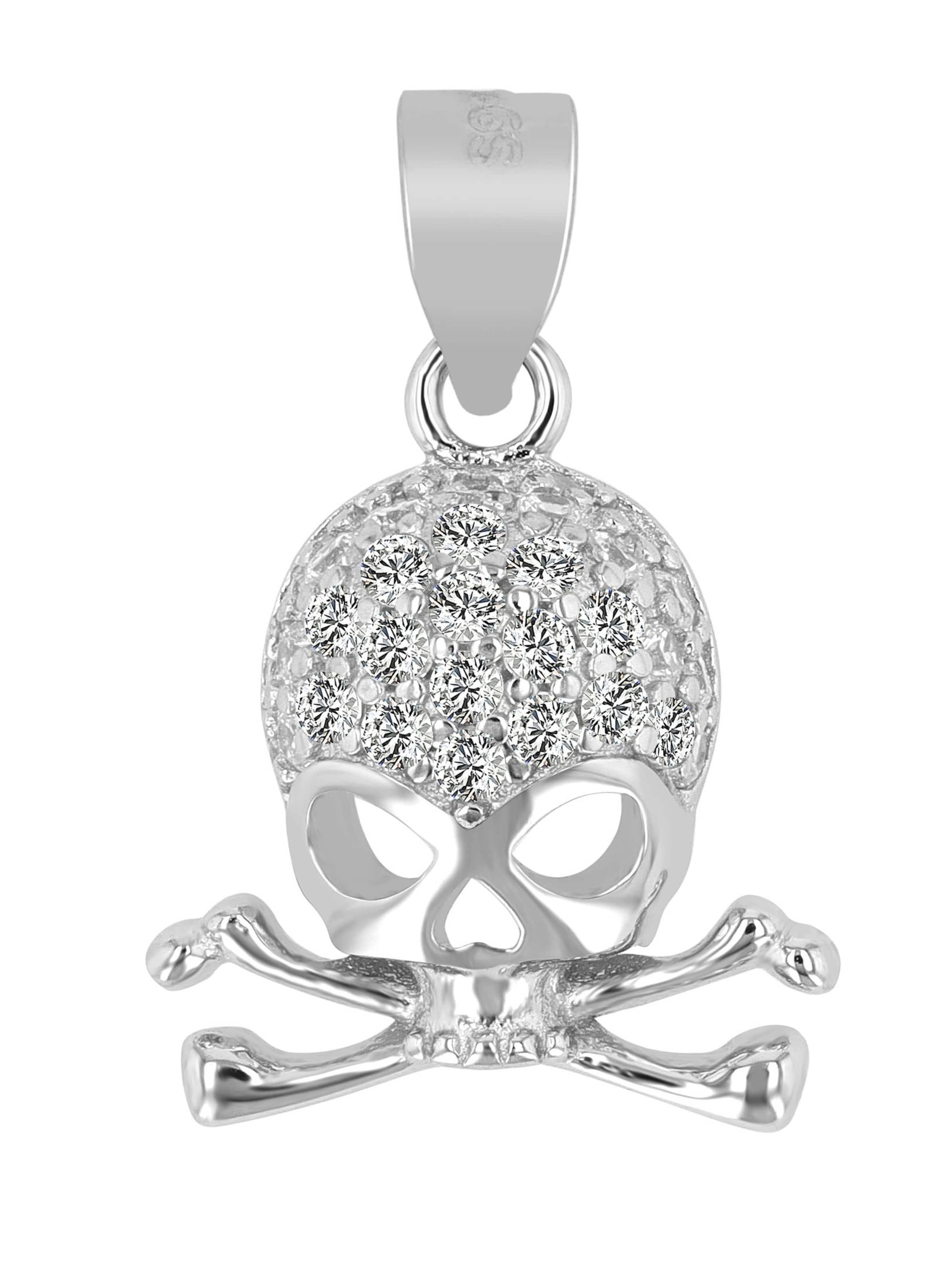 Akzent Pendant 'Tora, langlebig' in Silver: front