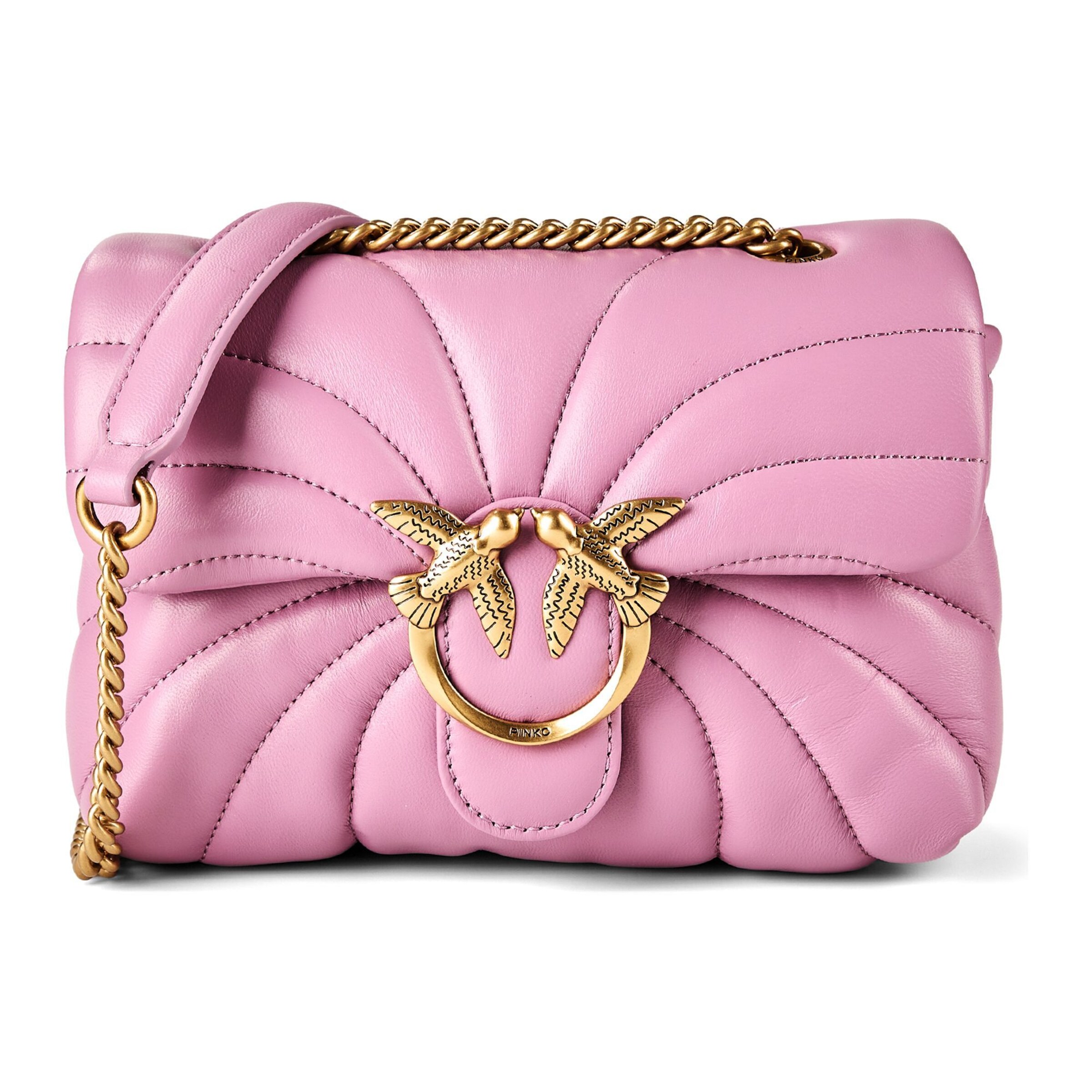 PINKO Shoulder bag 'Love' in Pink: front