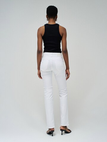 Salsa Jeans Skinny Jeans 'Secret' in Wit