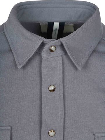 Profuomo Knit Cardigan in Blue