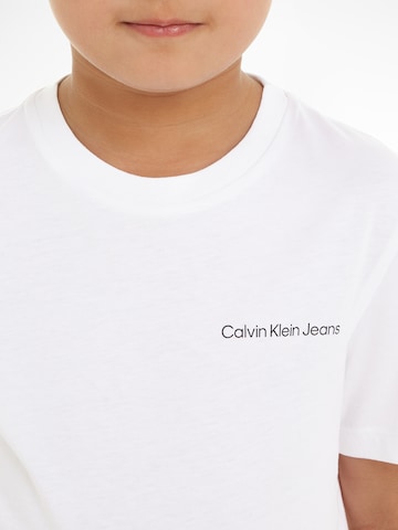 Calvin Klein Jeans Μπλουζάκι σε λευκό