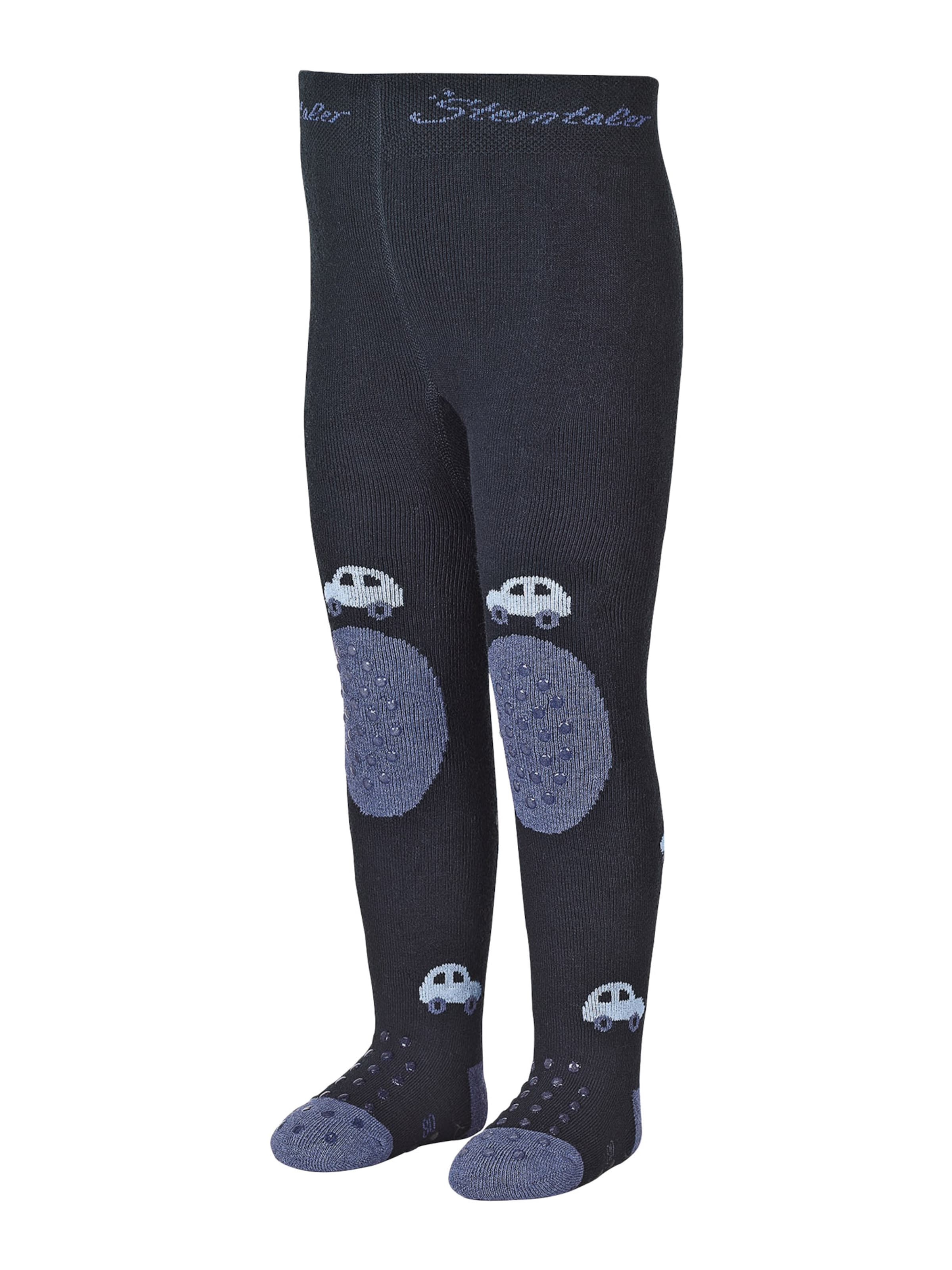 STERNTALER Tights 'Auto' in Blue: front