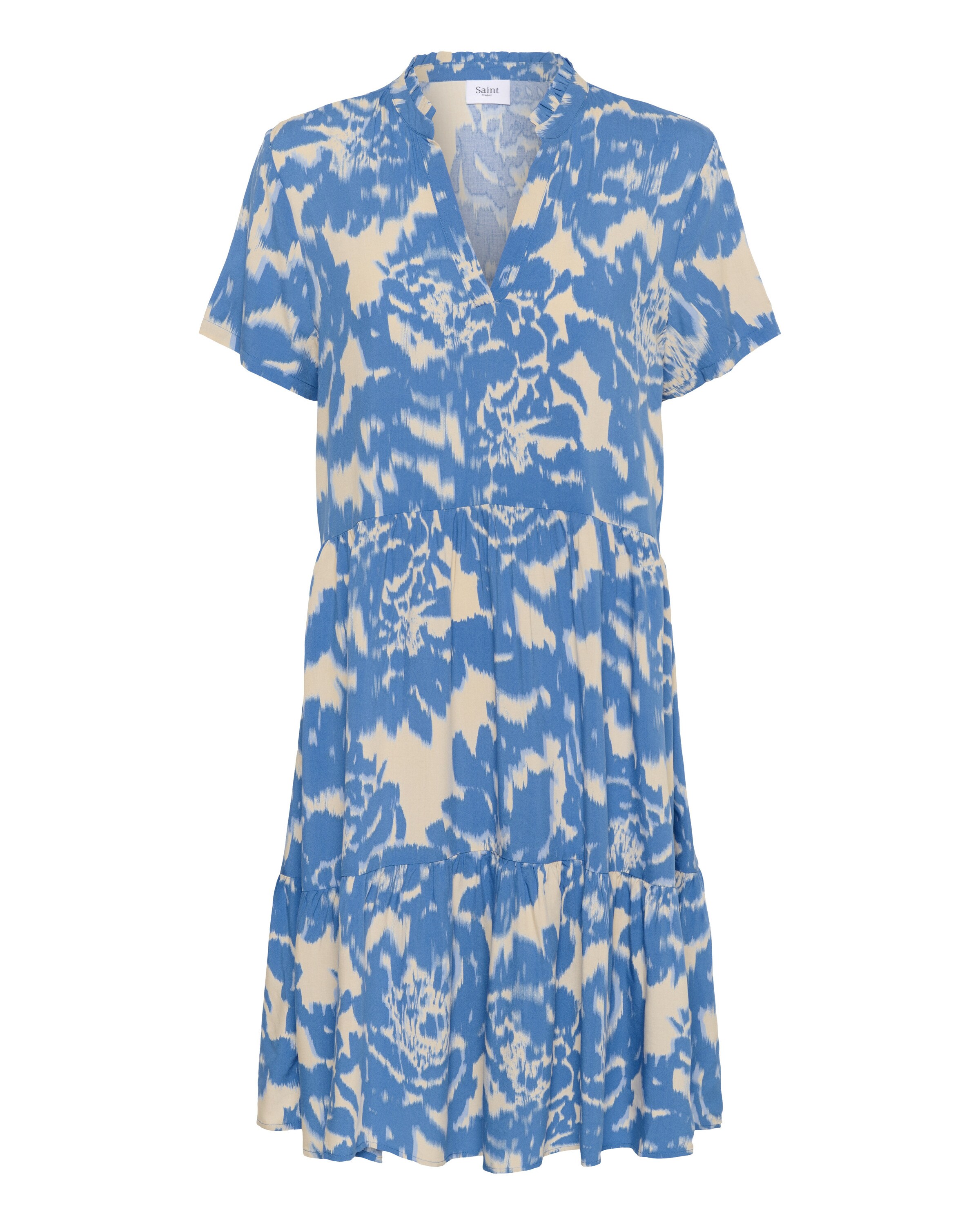 SAINT TROPEZ Kleid in Blau: Vorderseite