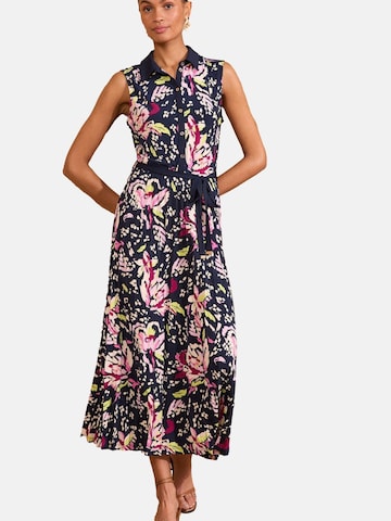 love & roses Košeľové šaty - Modrá: predná strana