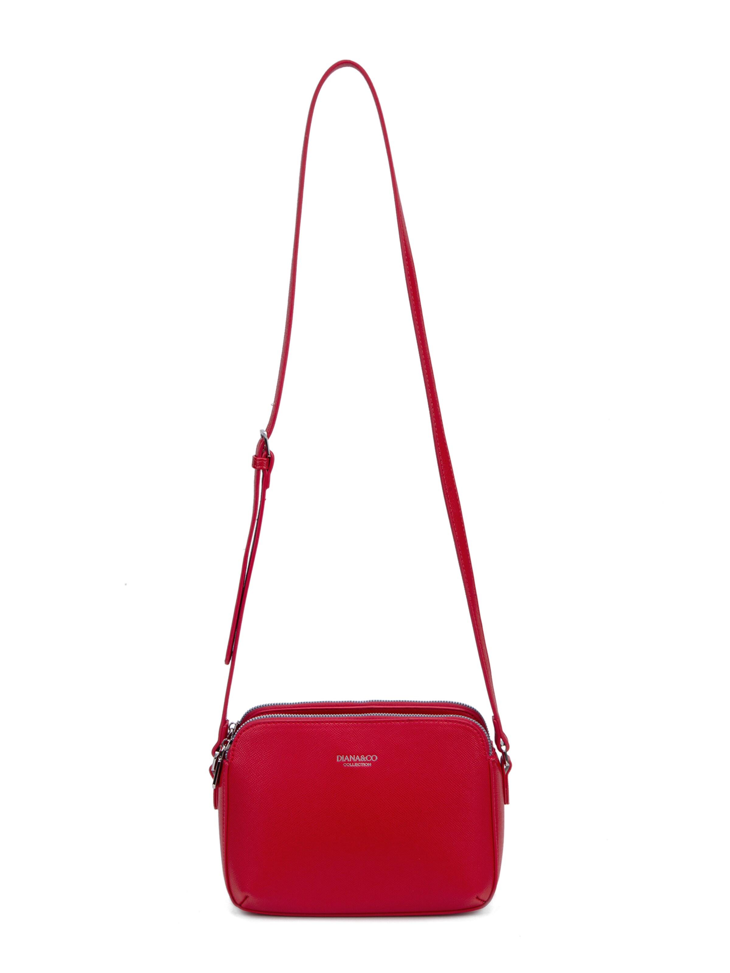 Borsa a tracolla di Diana&Co. in rosso