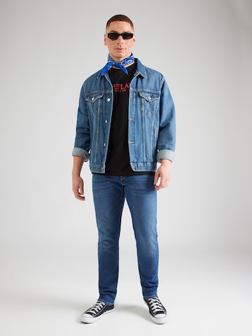 REPLAY Shirt in Zwart