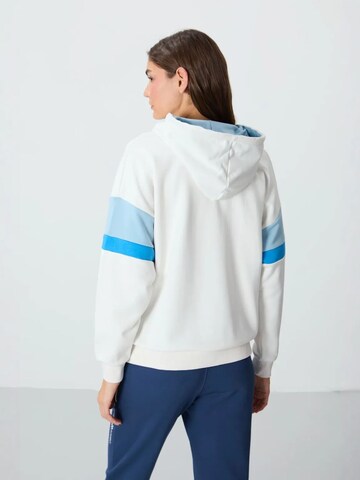 Sweat-shirt Tommy Life en blanc