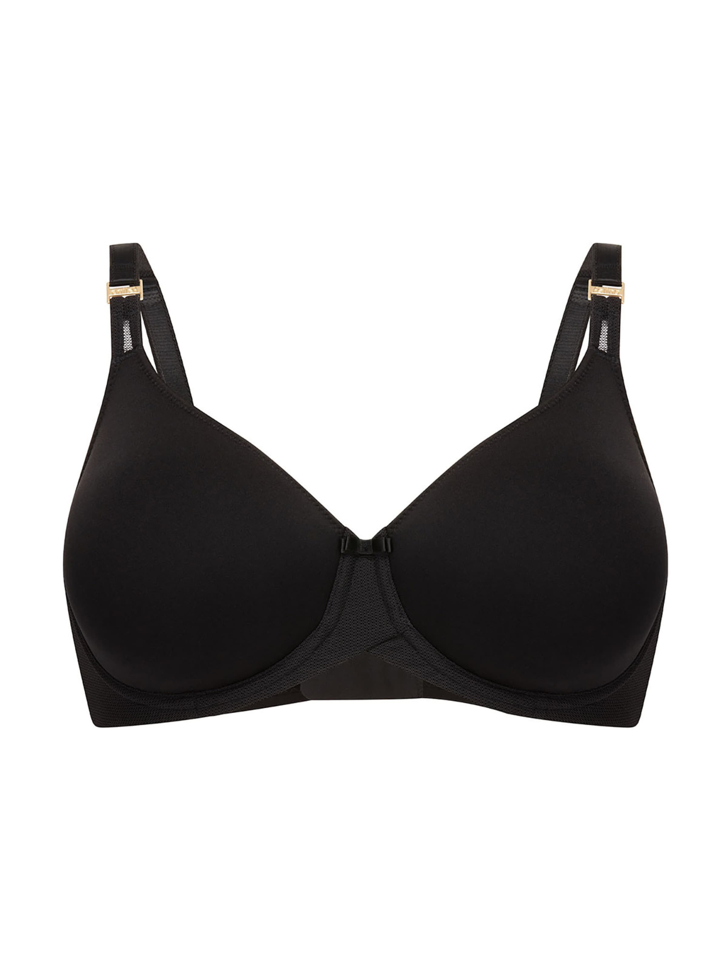 FELINA T-shirt Bra 'Divine Vision' in Black: front