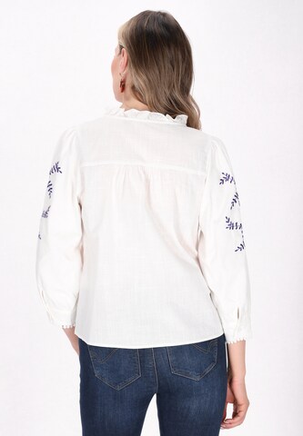 usha FESTIVAL - Blusa en blanco