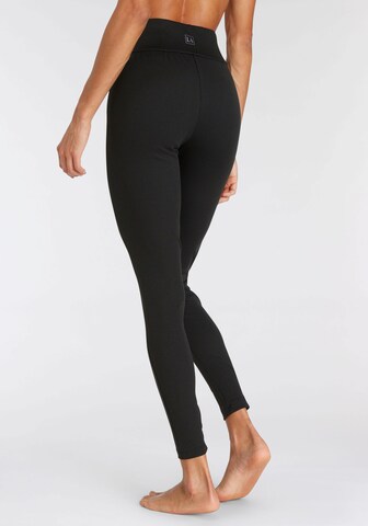 LASCANA ACTIVE Skinny Workout Pants in Black