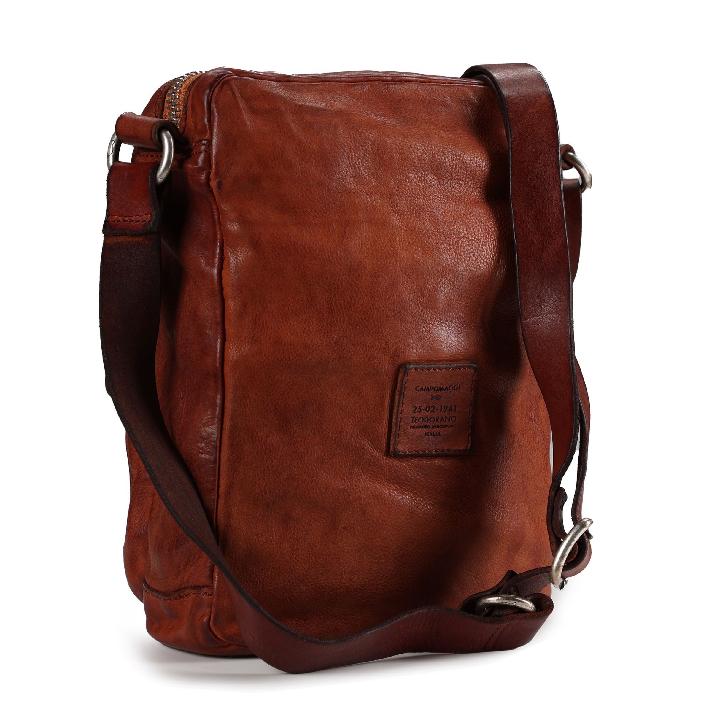 Sac à bandoulière 'Limone' Campomaggi en marron