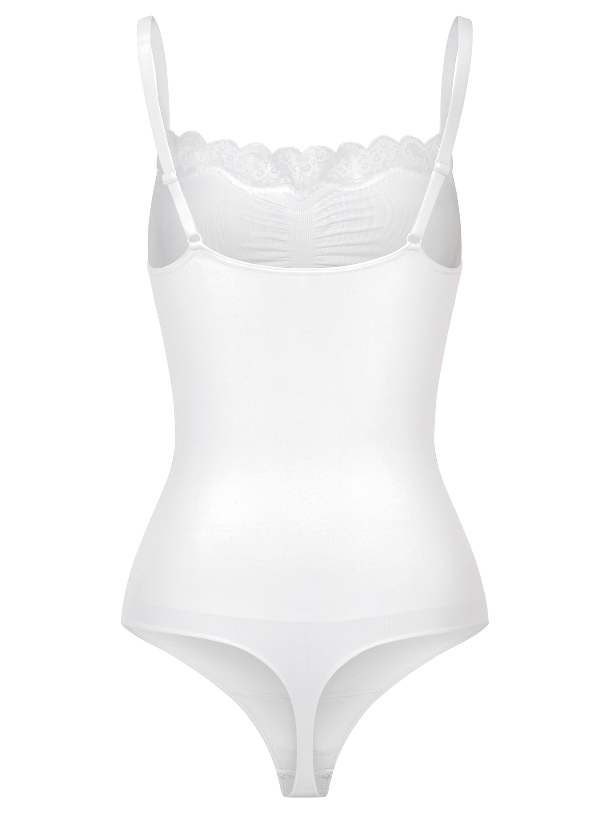 cfab (formerly creamy fabrics) Shaping Bodysuit in White