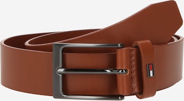 Cintura 'LAYTON' di TOMMY HILFIGER in marrone: frontale