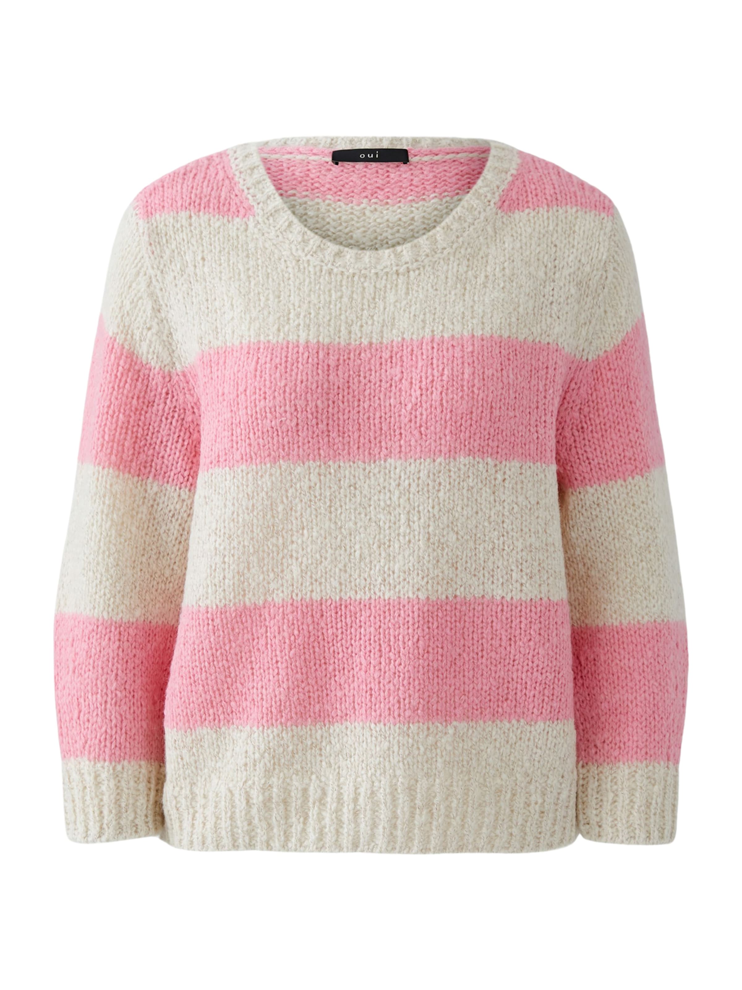 OUI Trui &#x27;Esmy&#x27; in Beige: voorkant