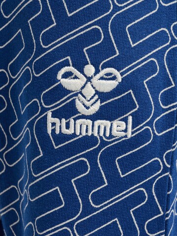 Hummel Tapered Broek in Blauw