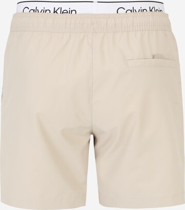 Calvin Klein Swimwear Zwemshorts in Beige