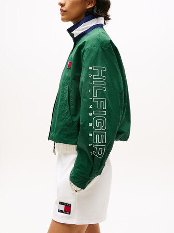 TOMMY HILFIGER - Chaqueta de entretiempo en verde