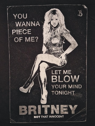 Britney Spears Collection - Camiseta 'Not That Innocent' en negro