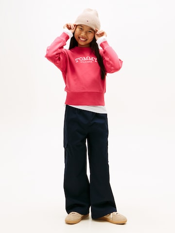 TOMMY HILFIGER Mikina – červená