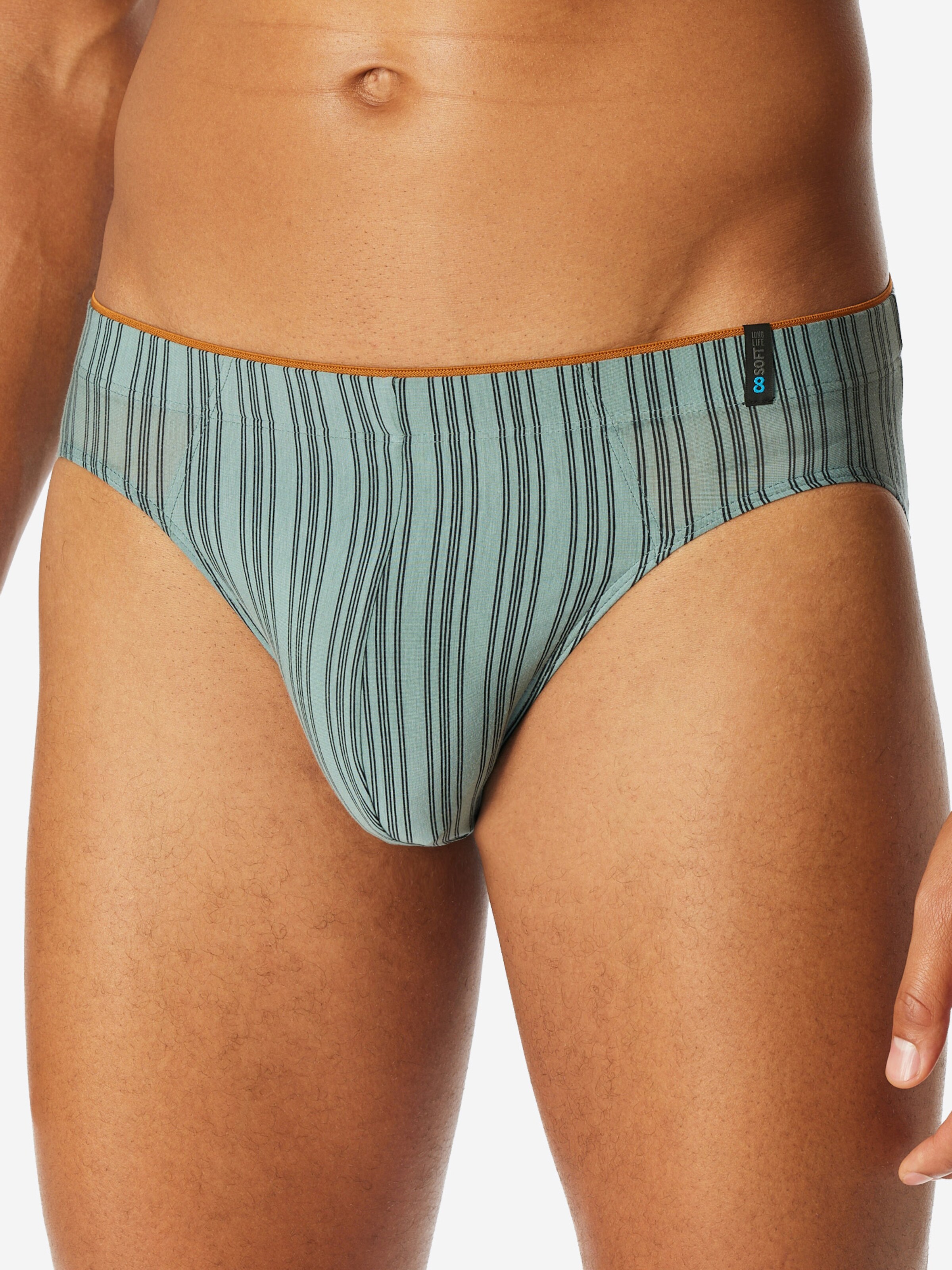 SCHIESSER Panty ' Long Life Soft ' in Green: front