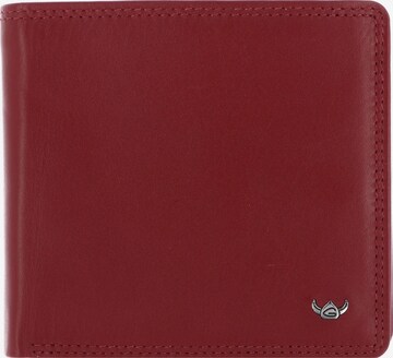 Portamonete di GOLDEN HEAD in rosso: frontale
