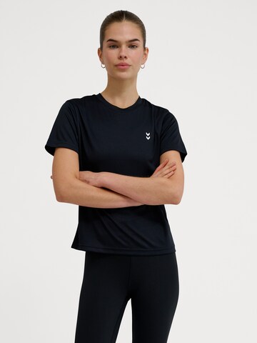 T-shirt fonctionnel 'Pulse' Hummel en noir : devant