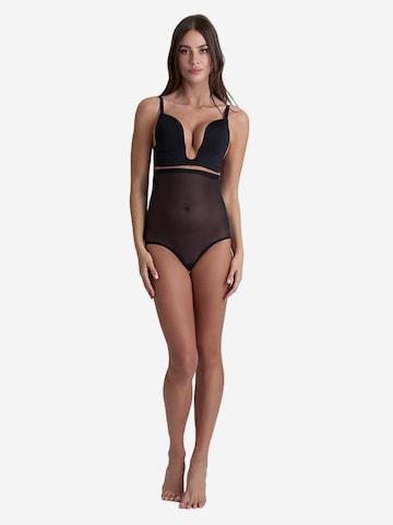 Bye Bra Shapingslip 'Forming Tulle High Waist Brief' in Zwart