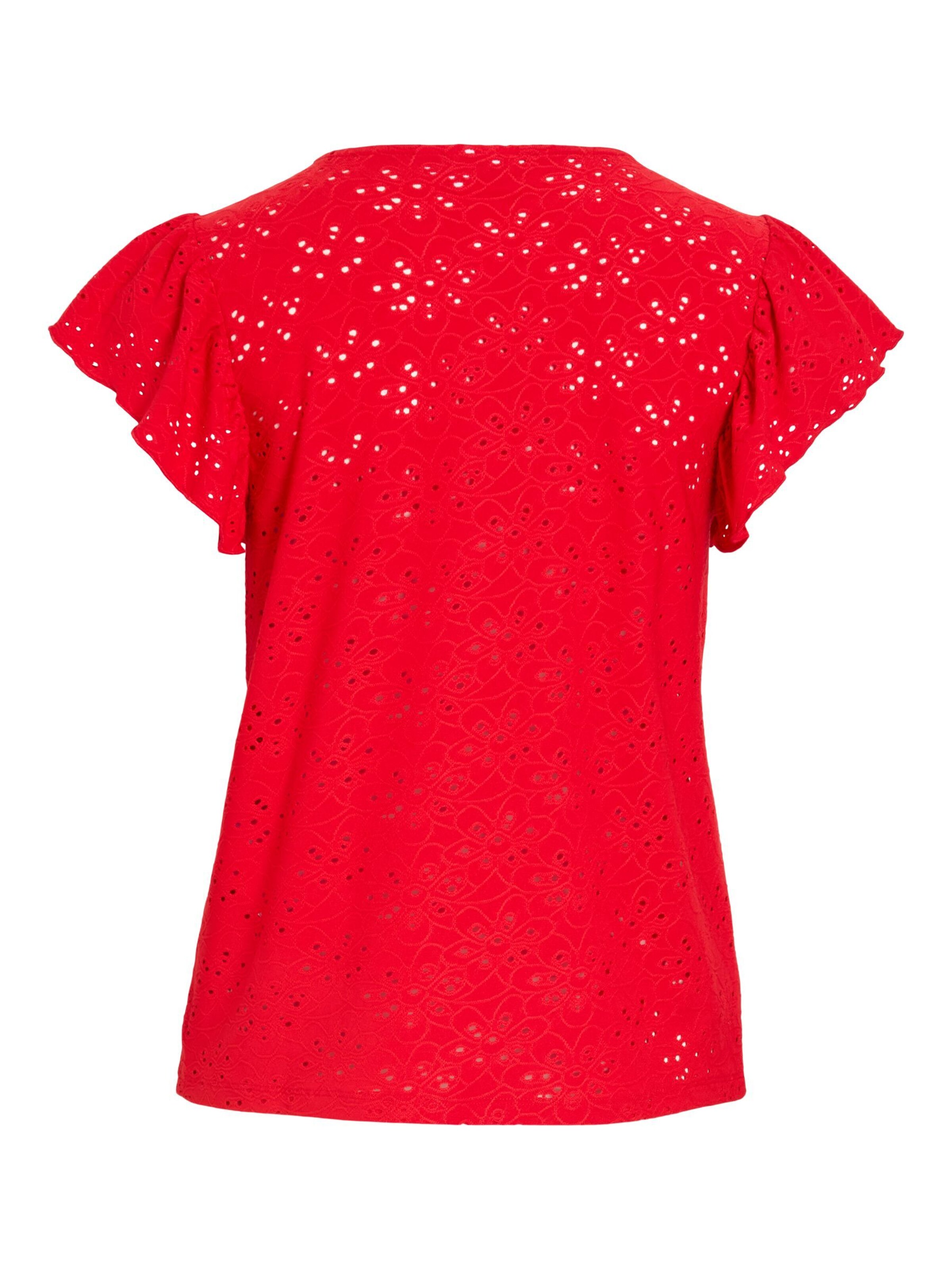 Camicia da donna 'VIKawa' di VILA in rosso