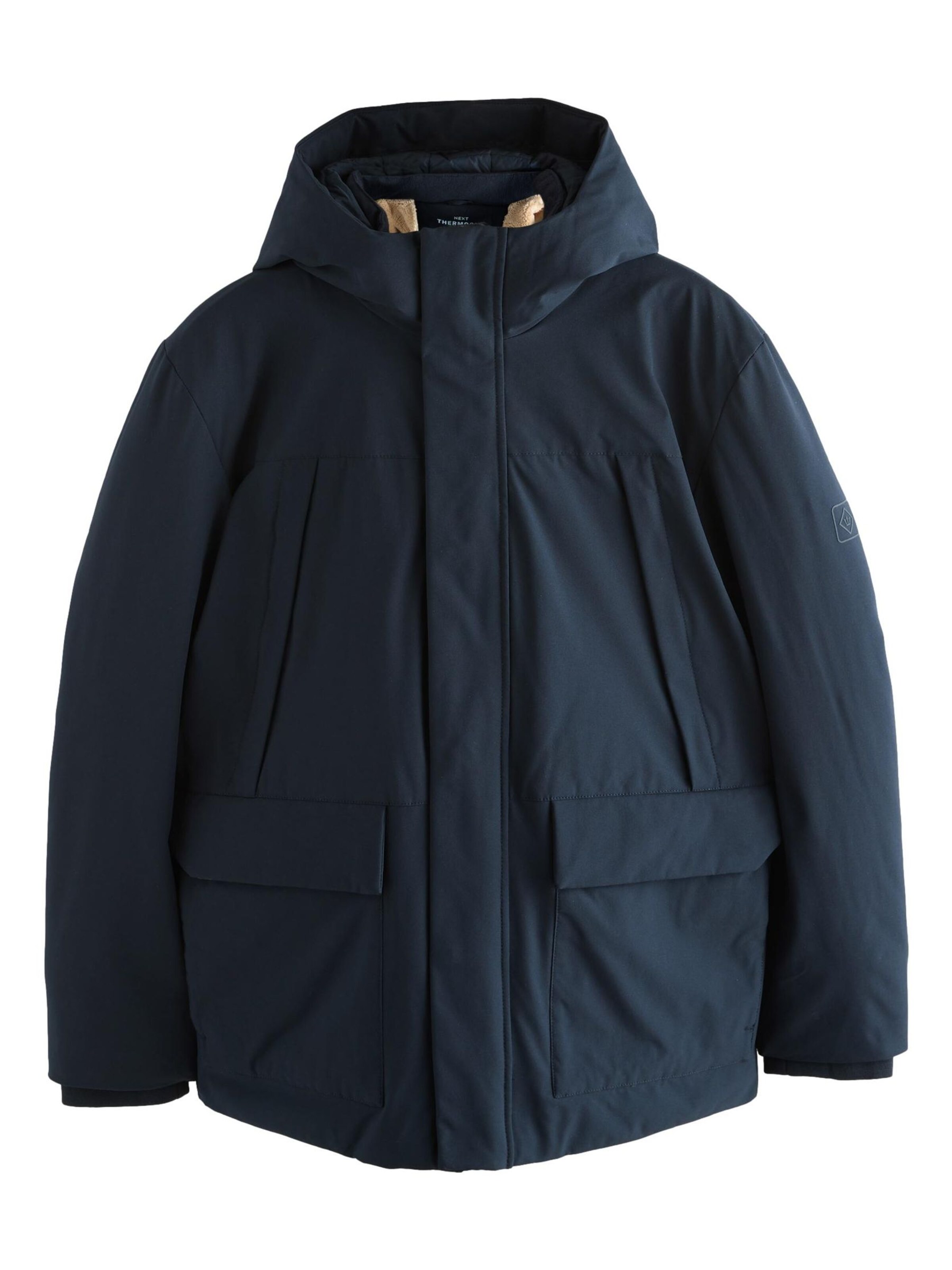 Next Zimska jakna | modra barva: sprednja stran