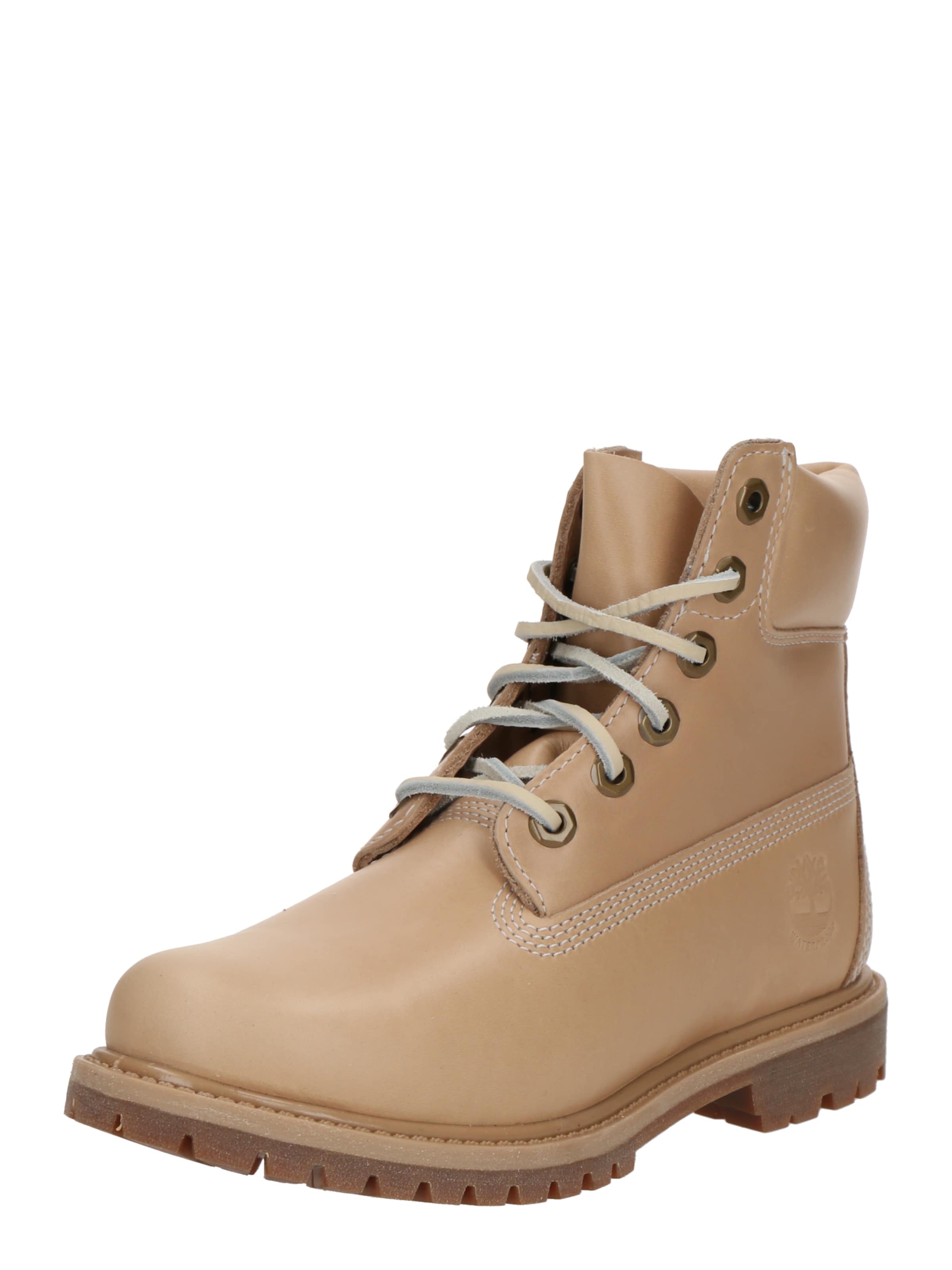 TIMBERLAND Schnürstiefelette in Beige: Vorderseite
