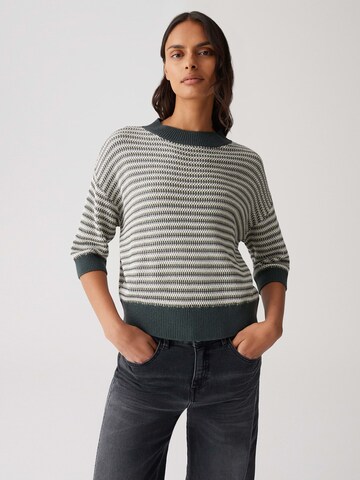 OPUS Pullover 'Peipina' i grøn: forside