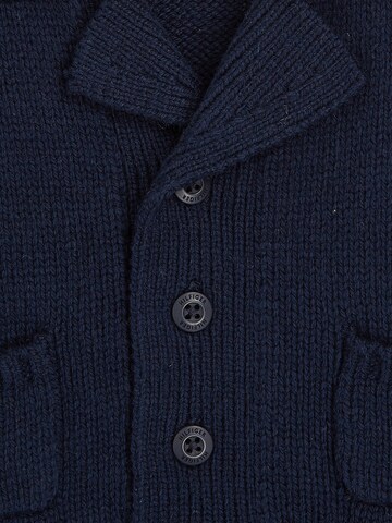 TOMMY HILFIGER Strickjacke in Blau