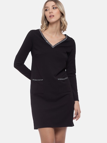 Robe 'Athos' Camomilla en noir : devant