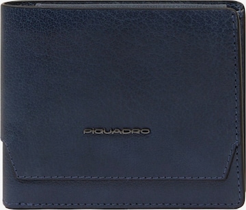 Piquadro Tegnebog i blå: forside