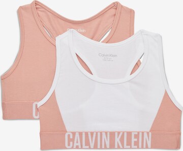 Calvin Klein Underwear Bralette Bra in Pink: front