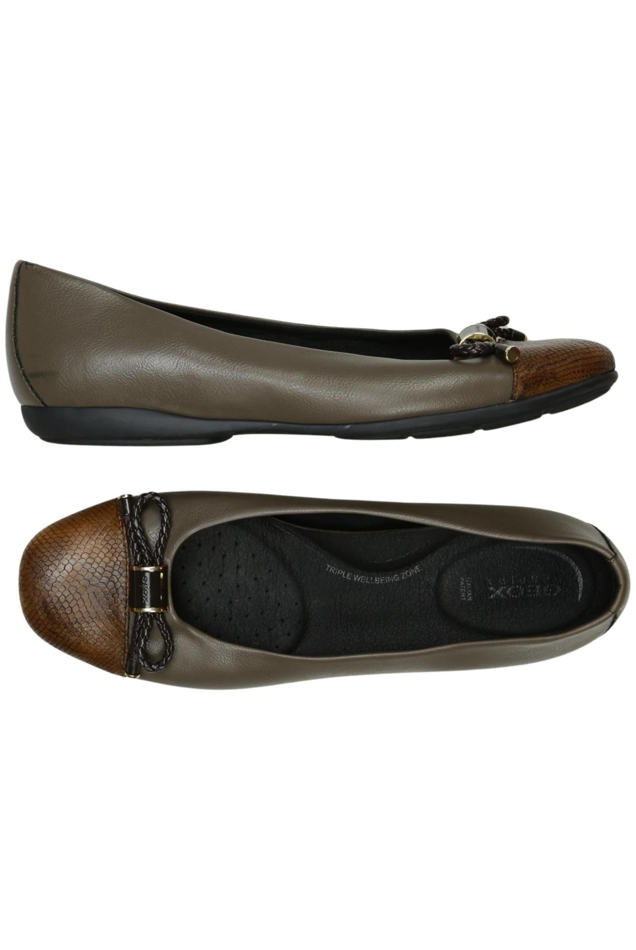 GEOX Flats & Loafers in 39 in Brown: front