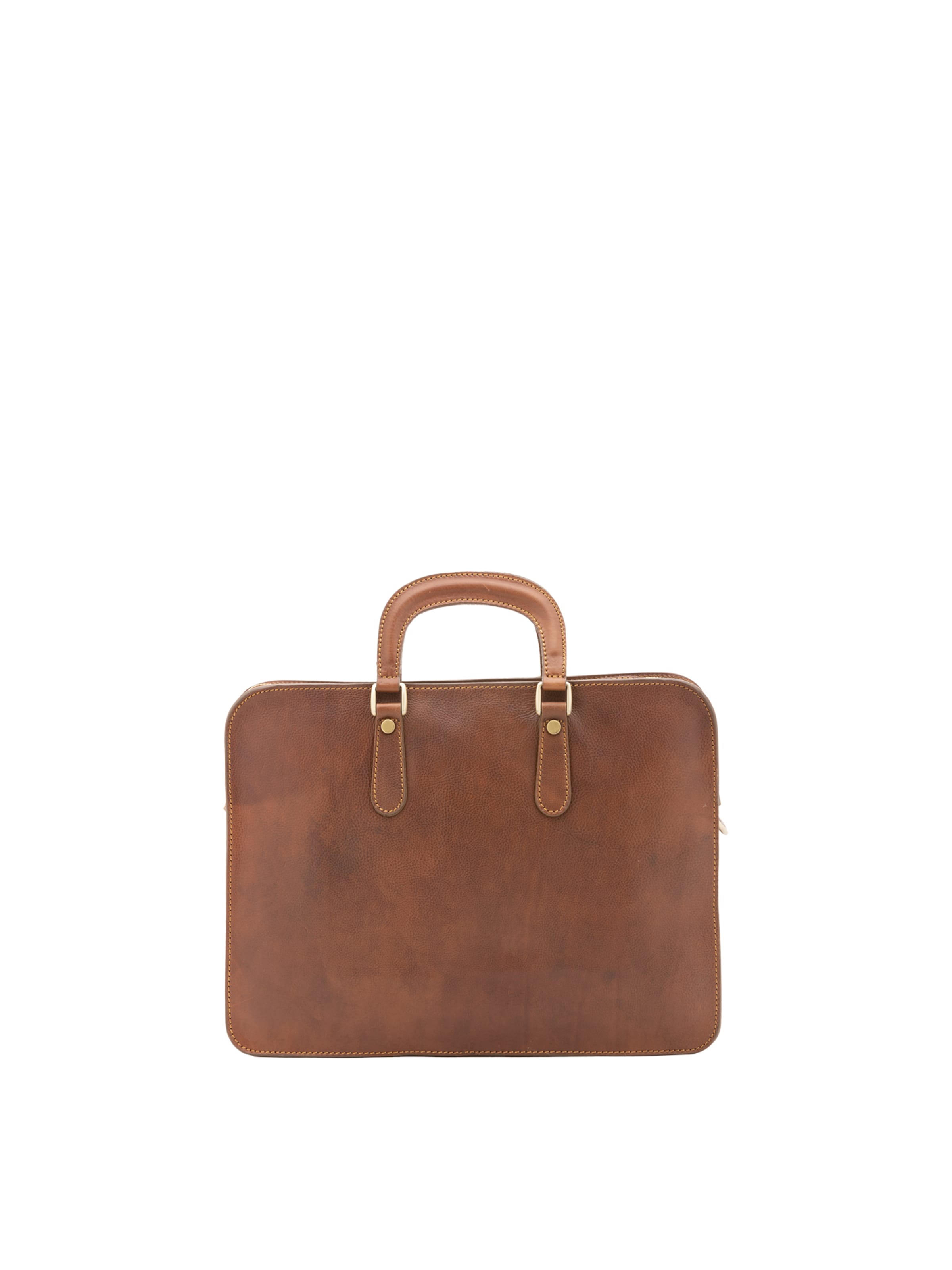 Borsa a mano di Viola Castellani in marrone: frontale