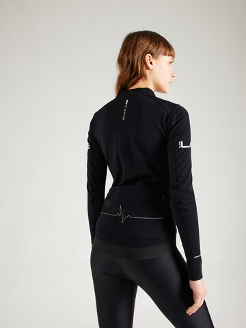 ELITE LAB Athletic Zip-Up Hoodie 'Bike Elite X1' in Black