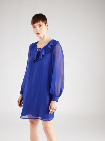 Wallis Dress in Blue: front