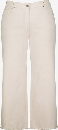 Ulla Popken Jeans '804158' (GOTS) in beige, Produktansicht